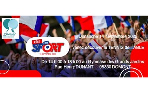 FÊTE DU SPORT