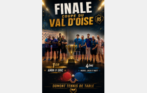 Finale Coupe du Val d'Oise 5/14