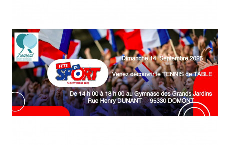 FÊTE DU SPORT